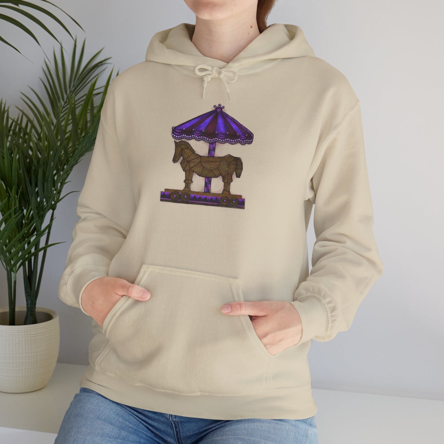 Trojan Carousel Unisex Heavy Blend™ Hooded Sweatshirt