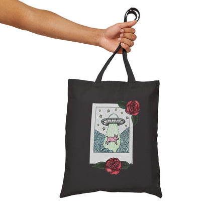 Down Bad Cotton Canvas Tote Bag