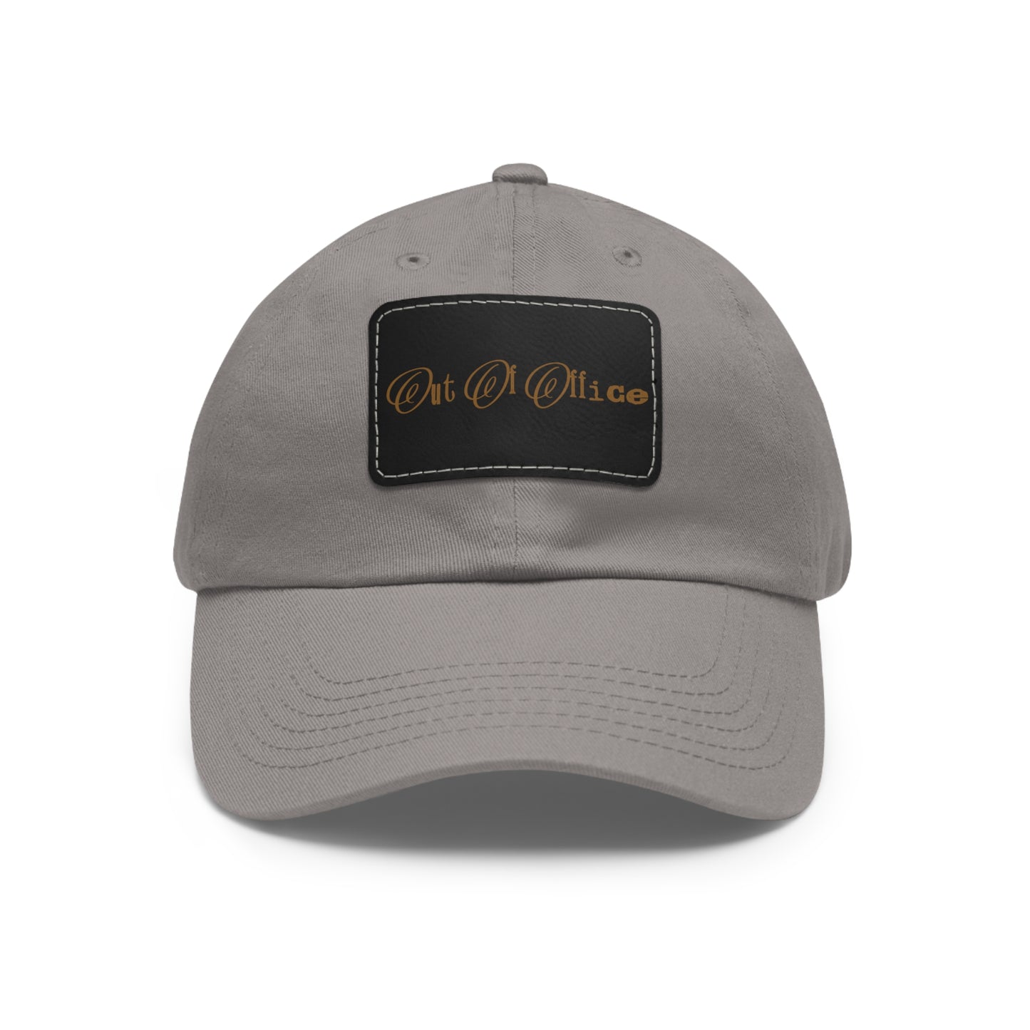 Day Off Light Dad Hat with Leather Patch