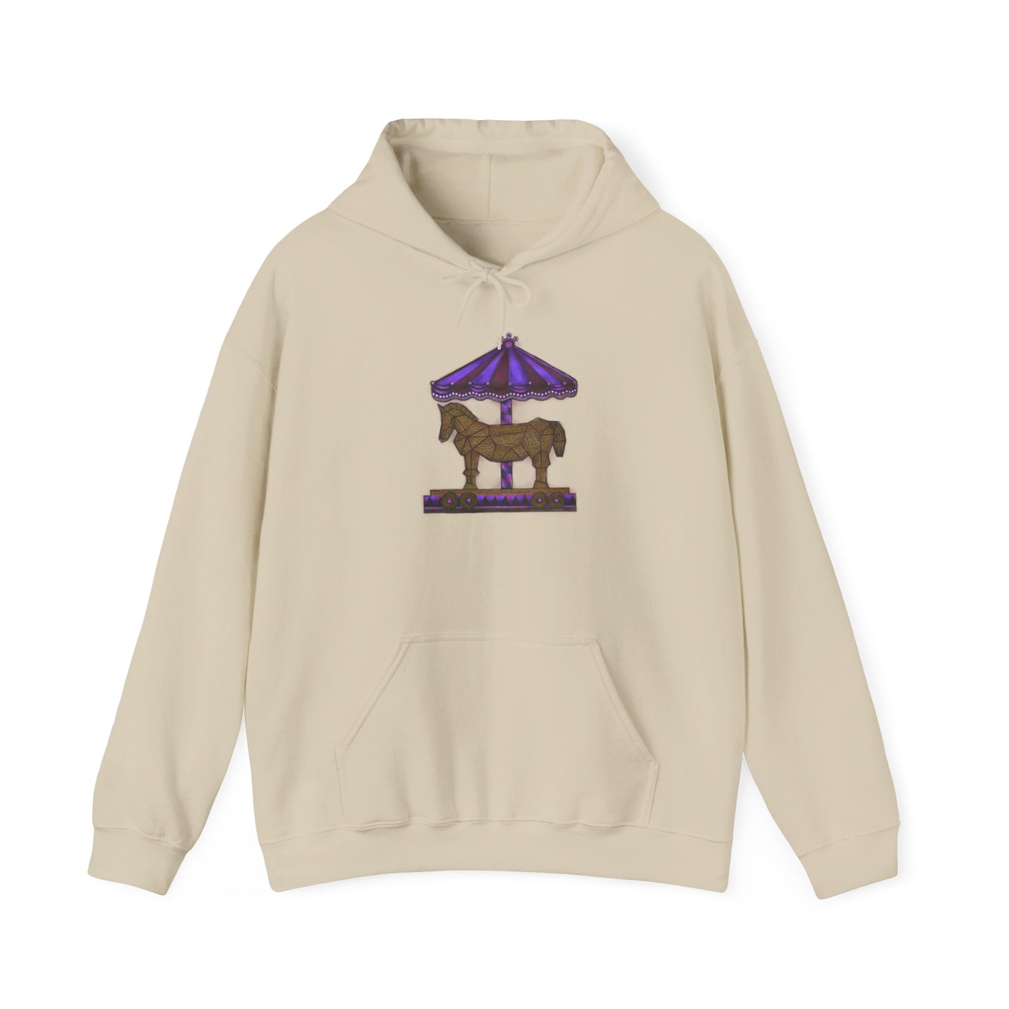 Trojan Carousel Unisex Heavy Blend™ Hooded Sweatshirt