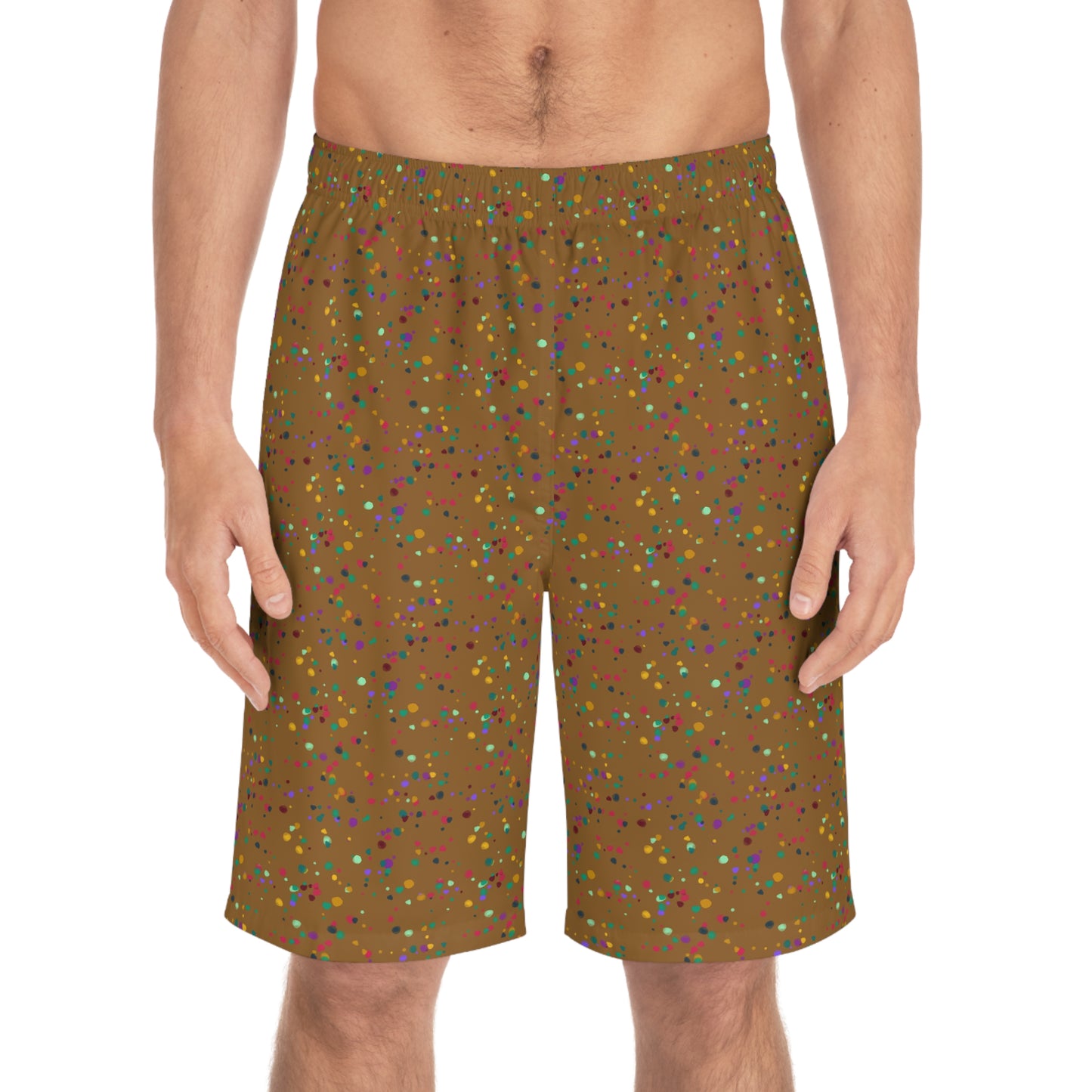 Color Chaos Men's Board Shorts