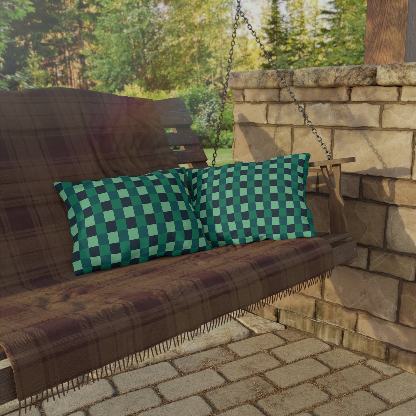 Already Coolest Check Outdoor Pillow