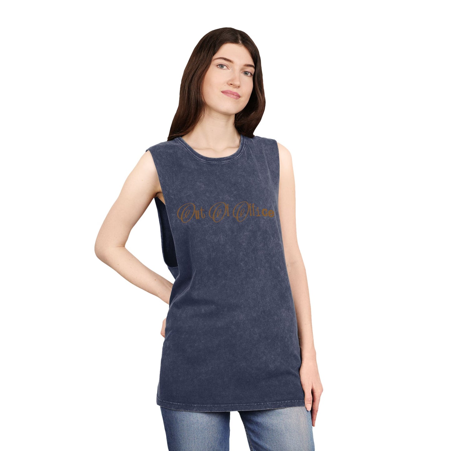 Day Off Light Unisex Stonewash Tank Top