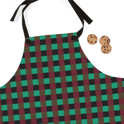 Holidaze Check Apron