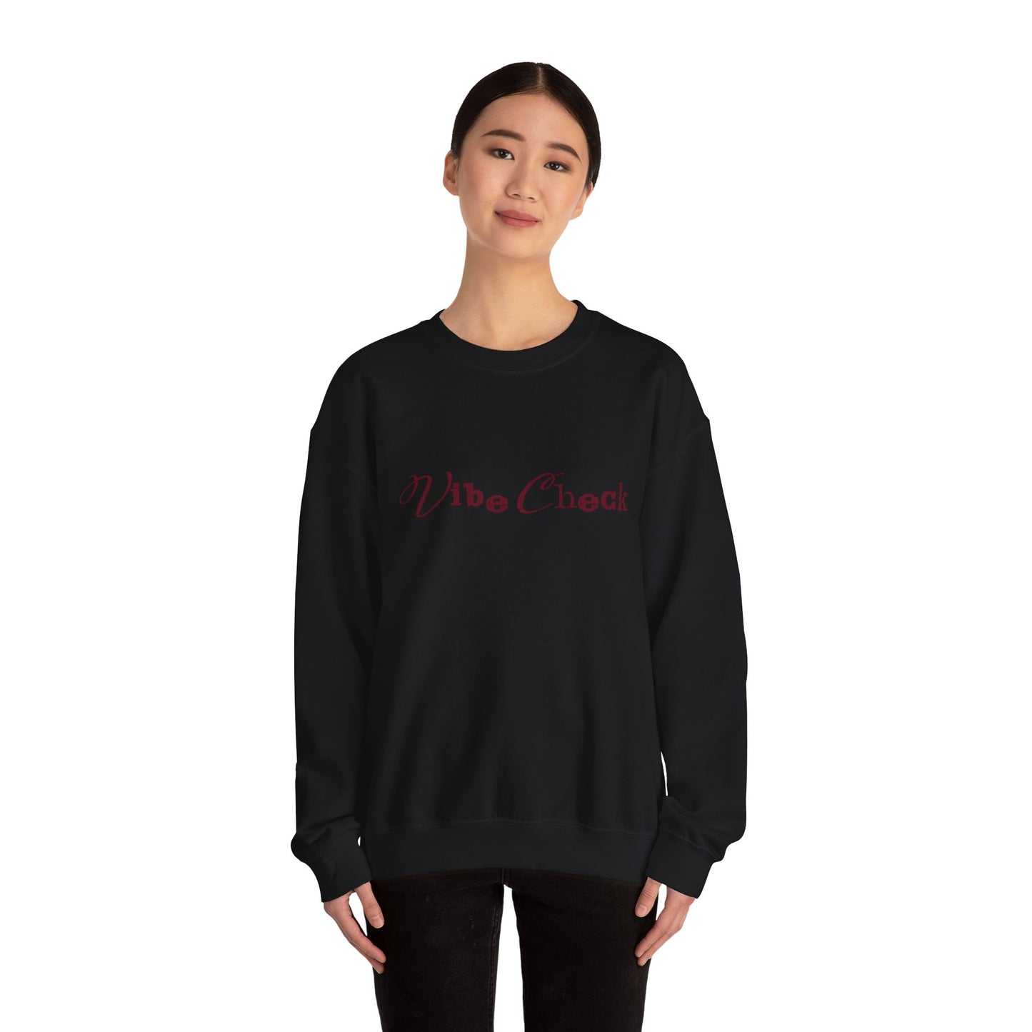 Vibe Check Unisex Heavy Blend™ Crewneck Sweatshirt