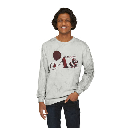 Darkest Timeline Unisex Color Blast Crewneck Sweatshirt