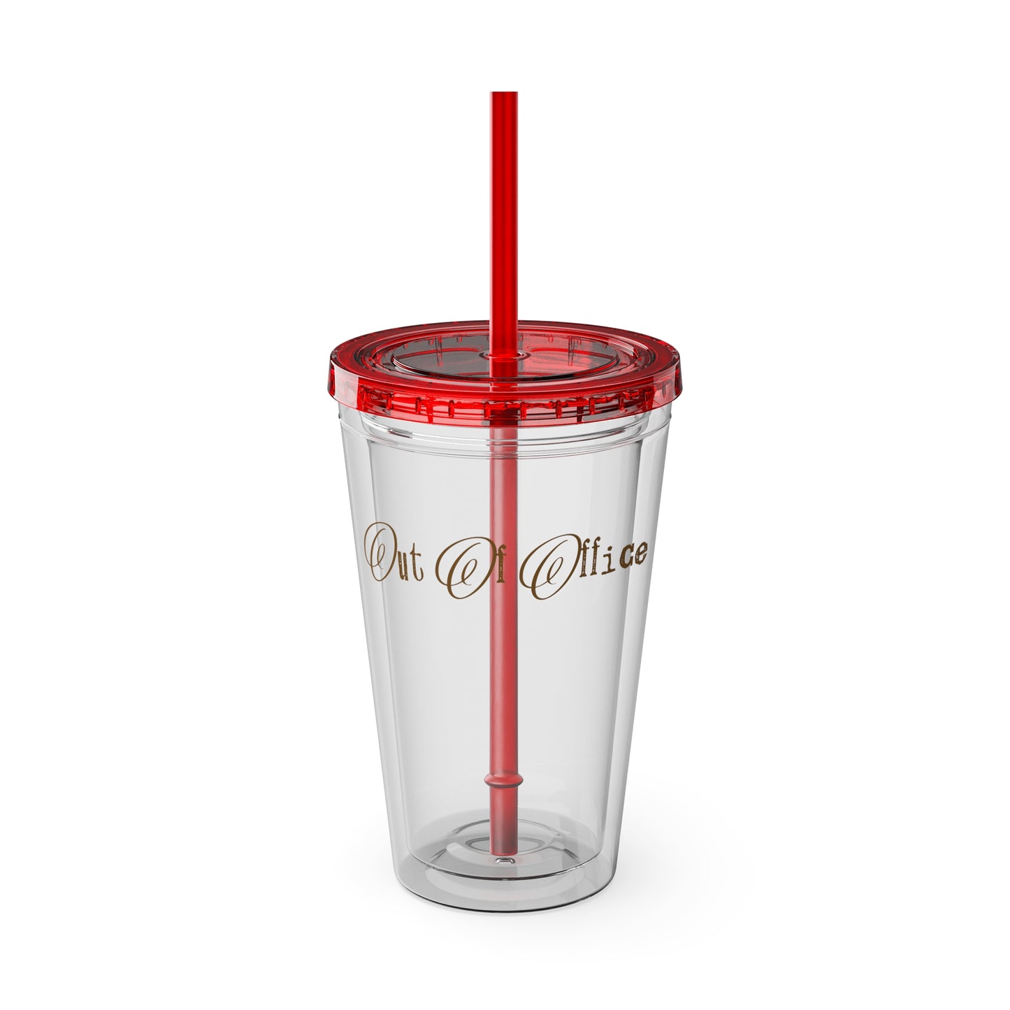 Day Off Light Sunsplash Tumbler with Straw, 16oz