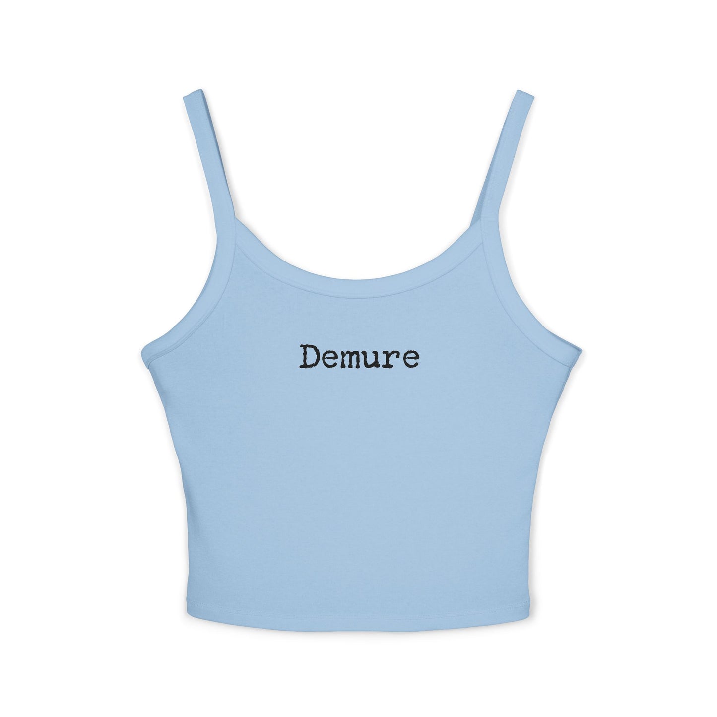 Demure Women's Spaghetti Strap Tank Top