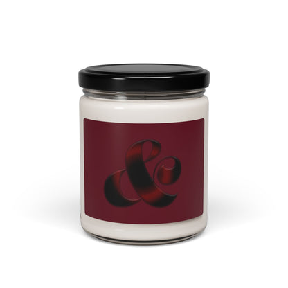 Burned Scented Soy Candle, 9oz