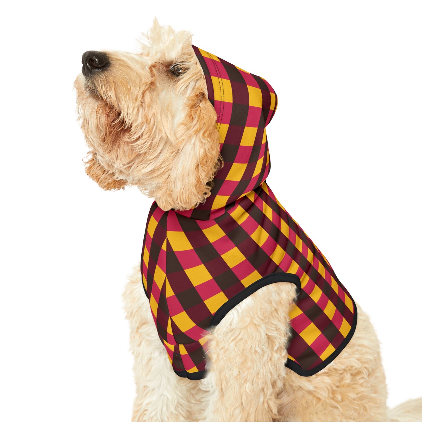 Warmest Winter Check Pet Hoodie