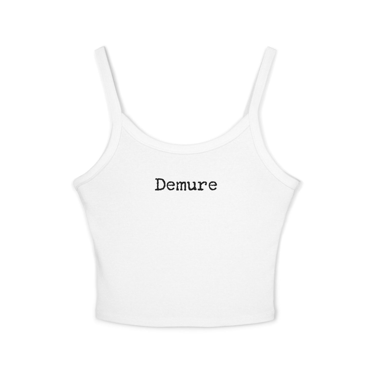 Demure Women's Spaghetti Strap Tank Top