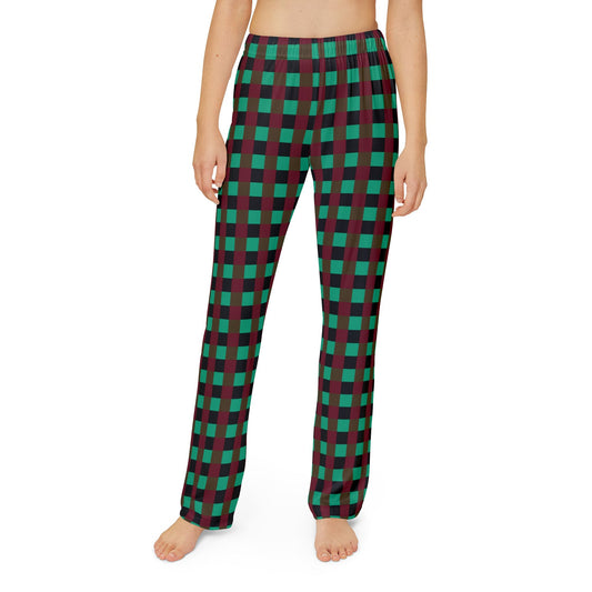 Holidaze Check Kids Pajama Pants