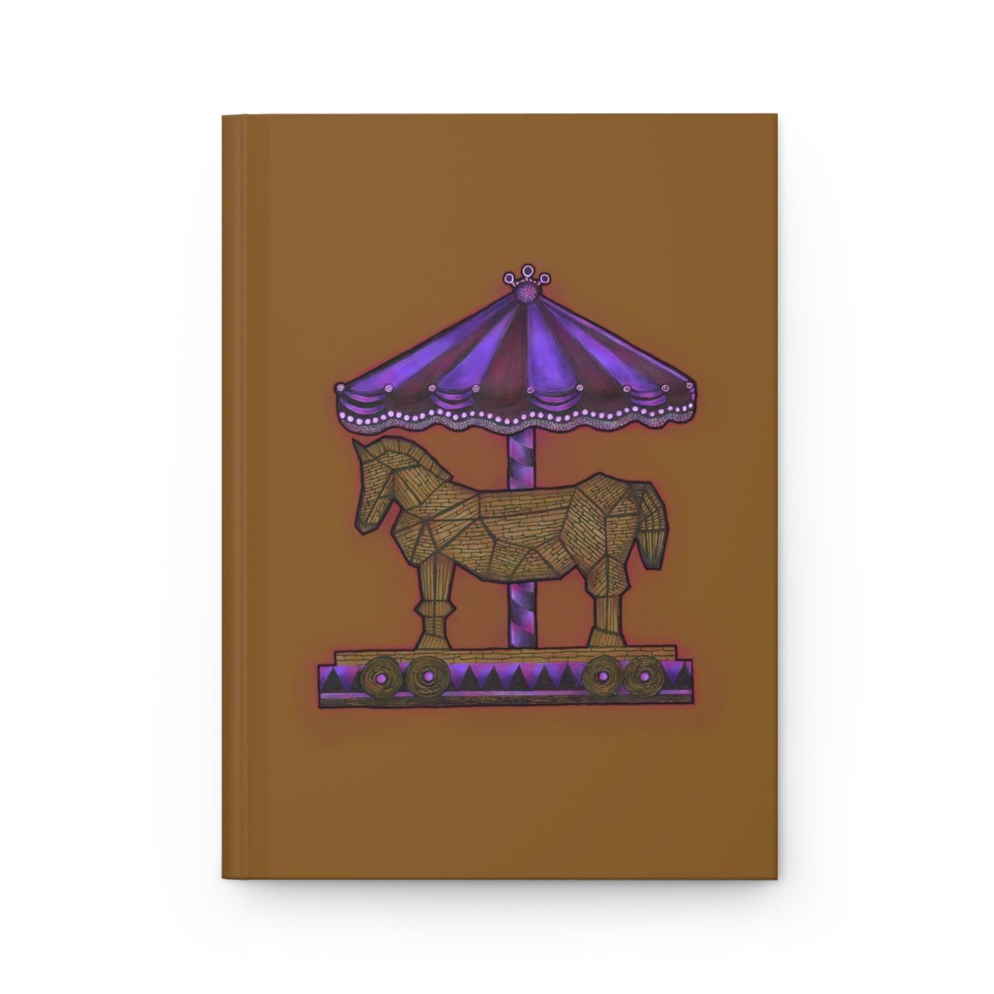 Trojan Carousel Hardcover Journal Matte