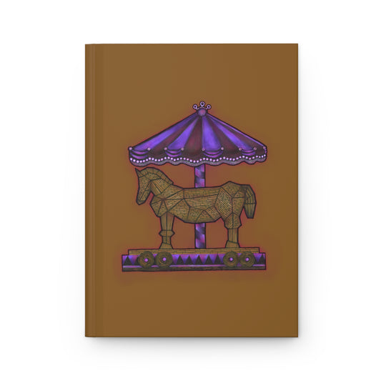 Trojan Carousel Hardcover Journal Matte