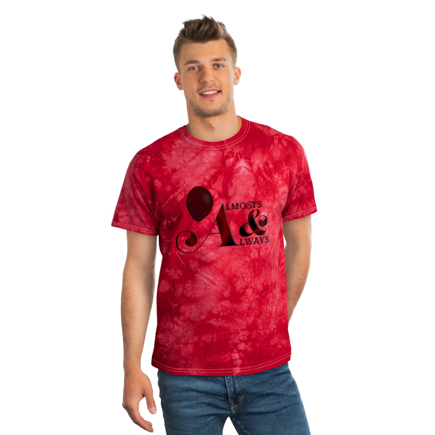 Darkest Timeline Tie-Dye Tee, Crystal