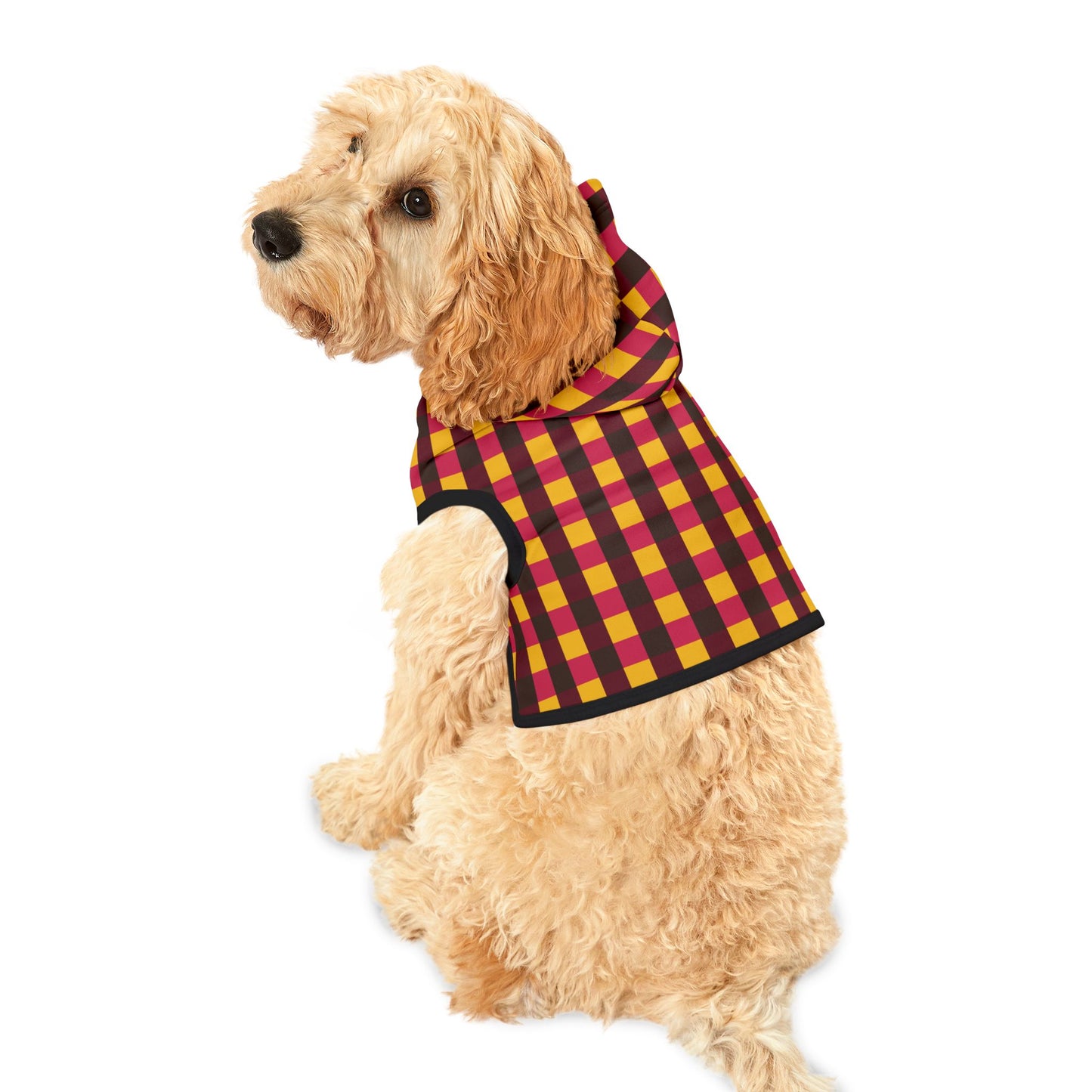 Warmest Winter Check Pet Hoodie