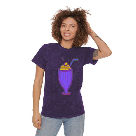 1950's Lavender Unisex Mineral Wash T-Shirt