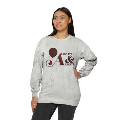 Darkest Timeline Unisex Color Blast Crewneck Sweatshirt