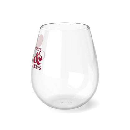 Almosts & Always Stemless Wine Glass, 11.75oz