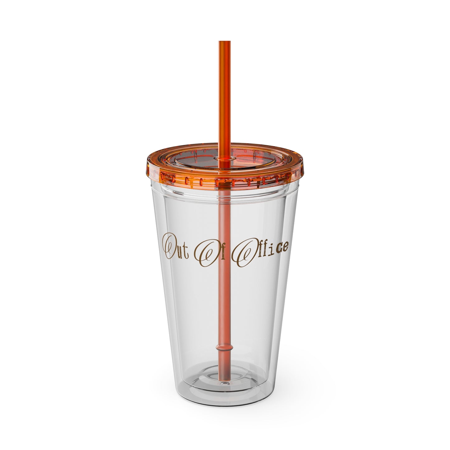 Day Off Light Sunsplash Tumbler with Straw, 16oz