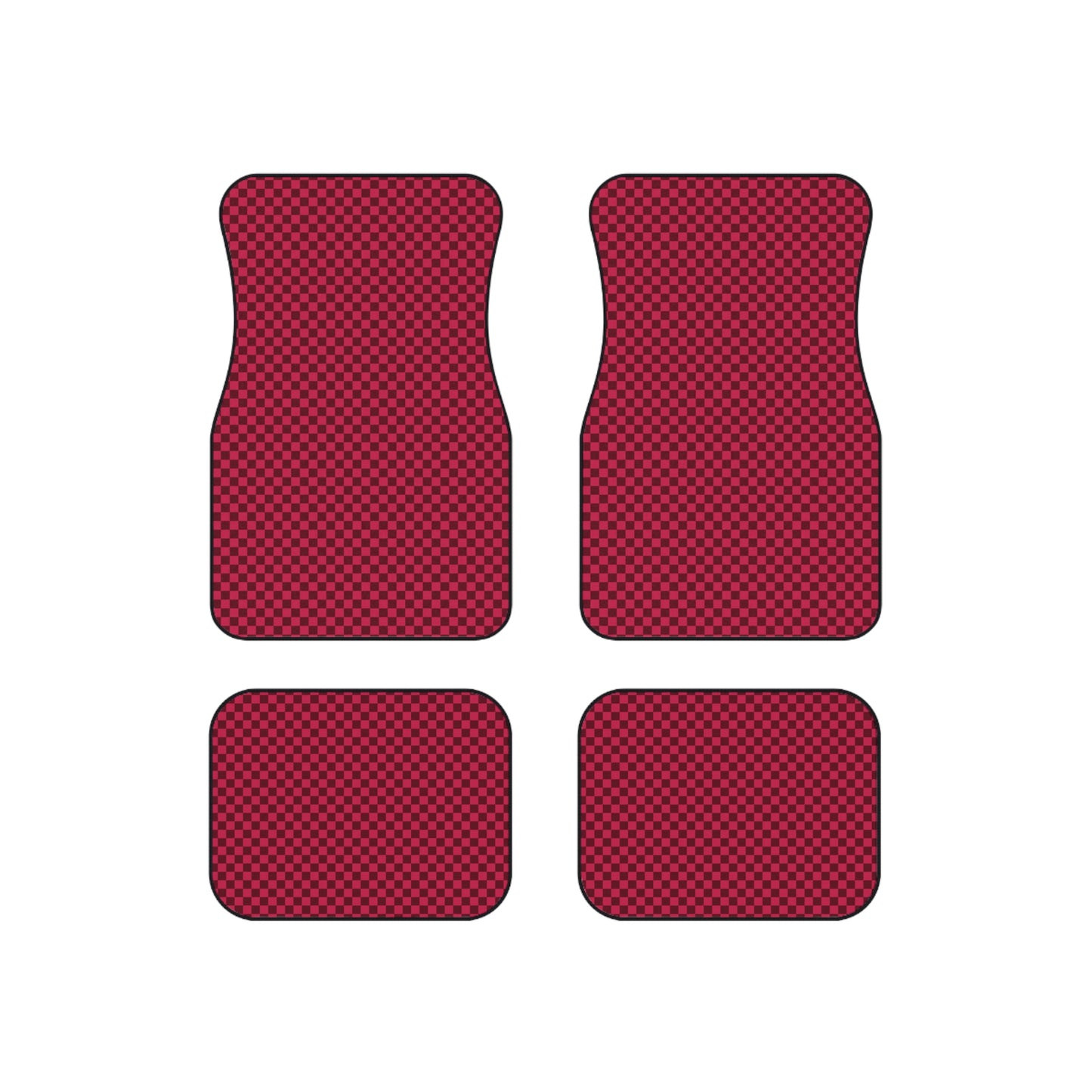 Phase One Check Car Mats (Set of 4)