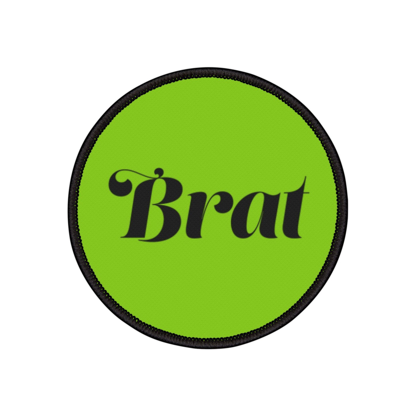 Brat Iron-On Patches