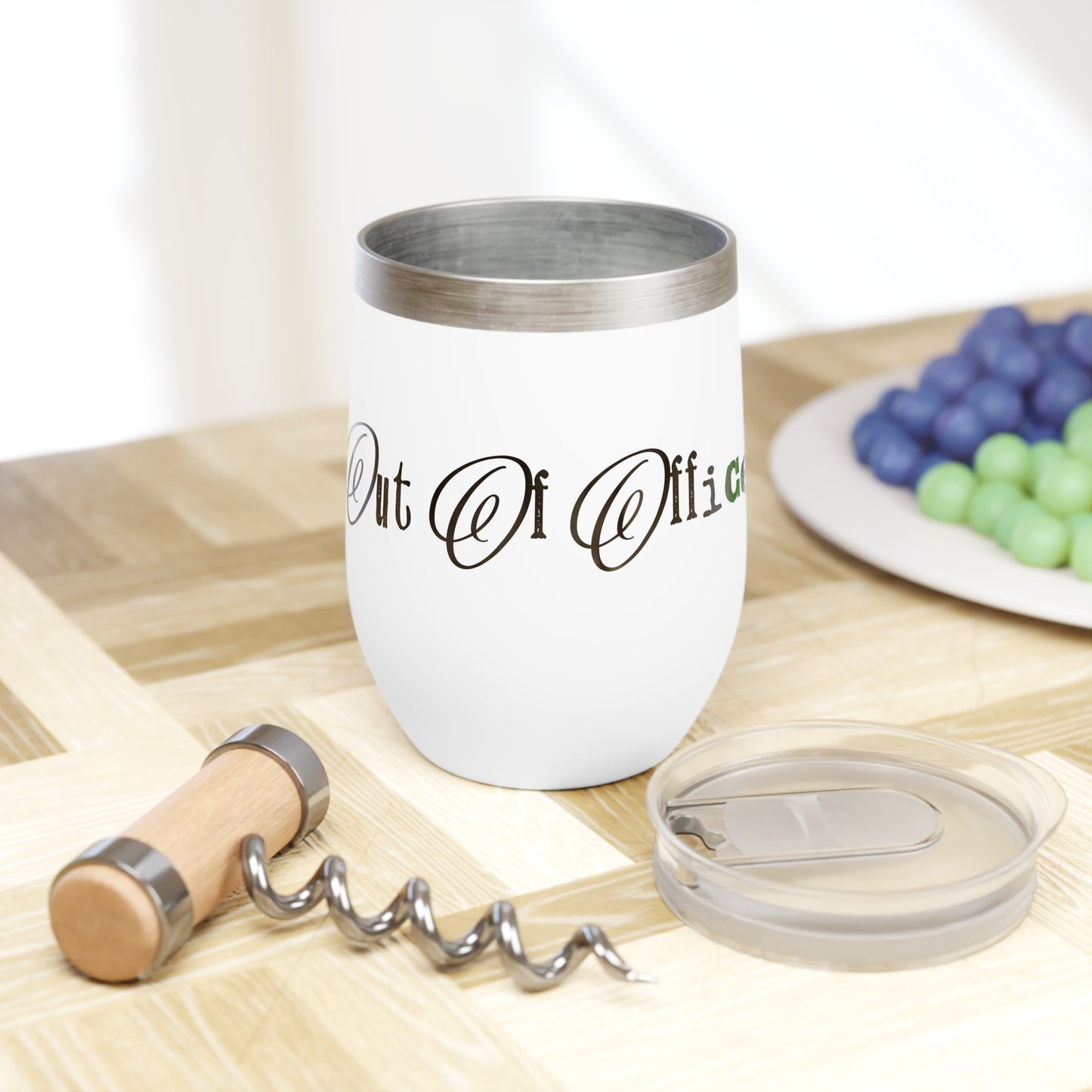 Day Off Dark Chill Wine Tumbler