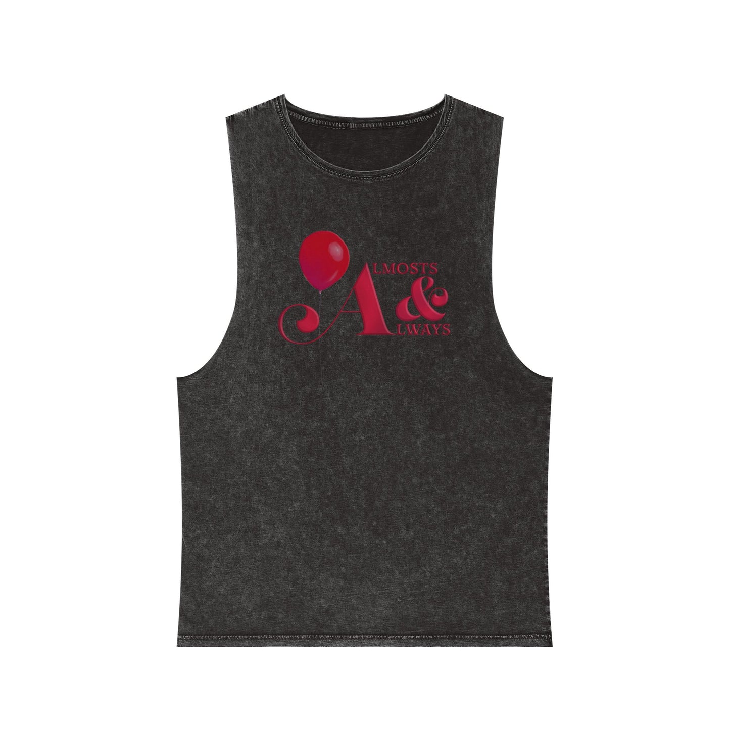 Almosts & Always Unisex Stonewash Tank Top