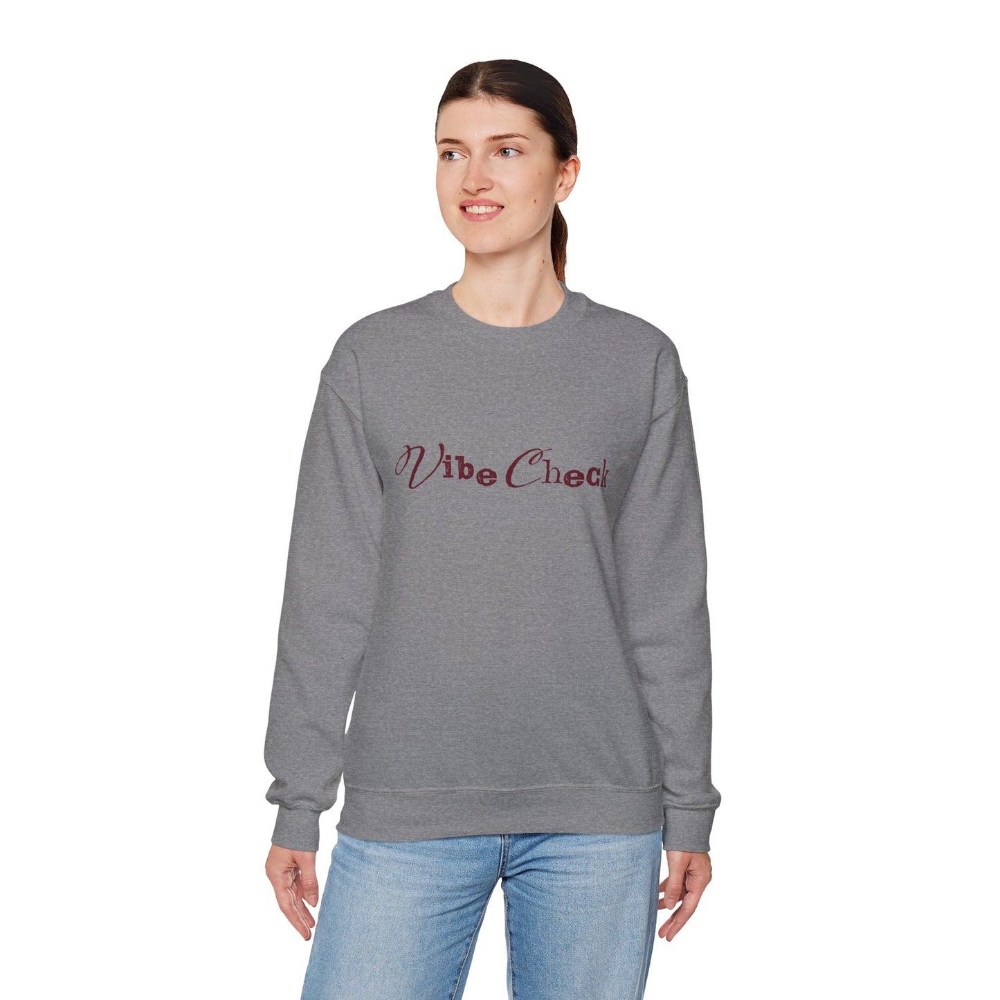 Vibe Check Unisex Heavy Blend™ Crewneck Sweatshirt