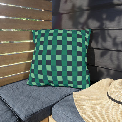 Already Coolest Check Outdoor Pillow