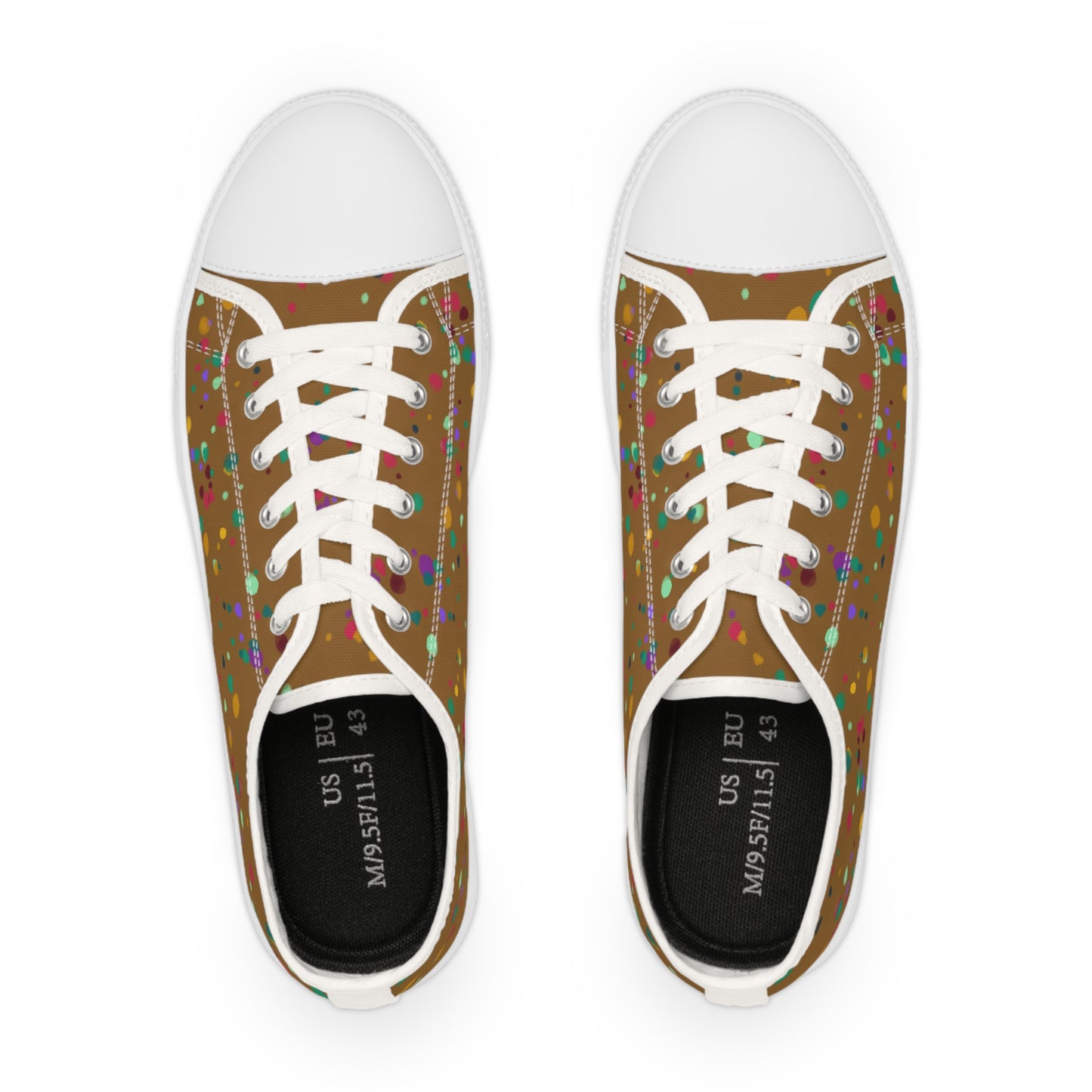 Color Chaos Men's Low Top Sneakers