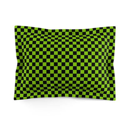 Brat Check Microfiber Pillow Sham