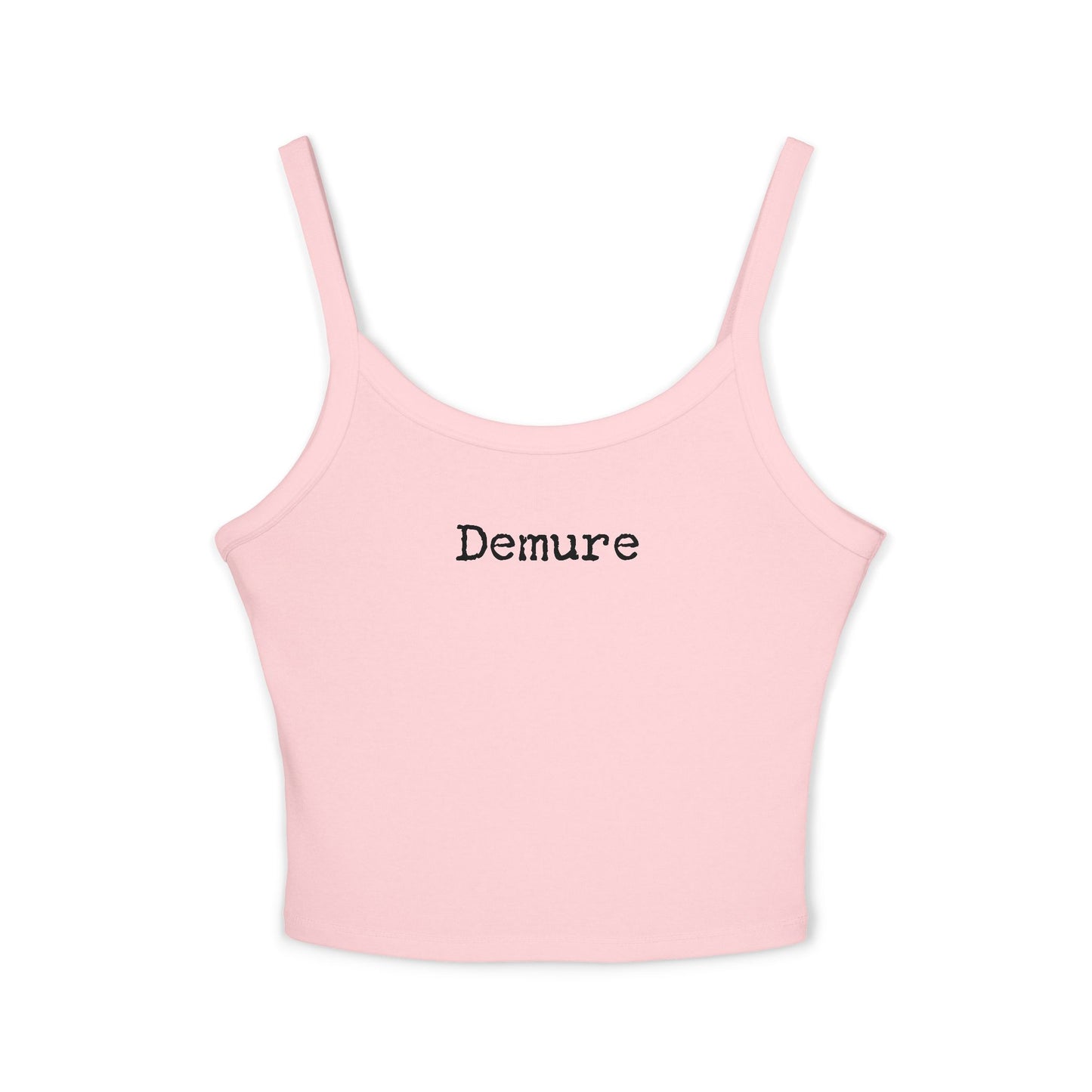 Demure Women's Spaghetti Strap Tank Top