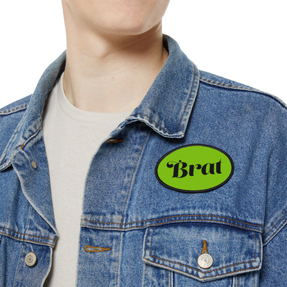 Brat Iron-On Patches