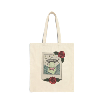 Down Bad Cotton Canvas Tote Bag