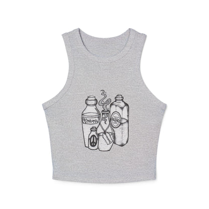 Choose Violence Women's Micro Rib Racer Tank Top