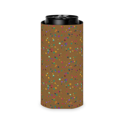 Color Chaos Can Cooler  - Regular or Slim Can