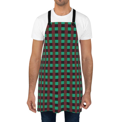 Holidaze Check Apron