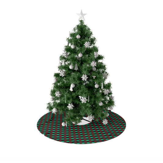 Holidaze Check Christmas Tree Skirts