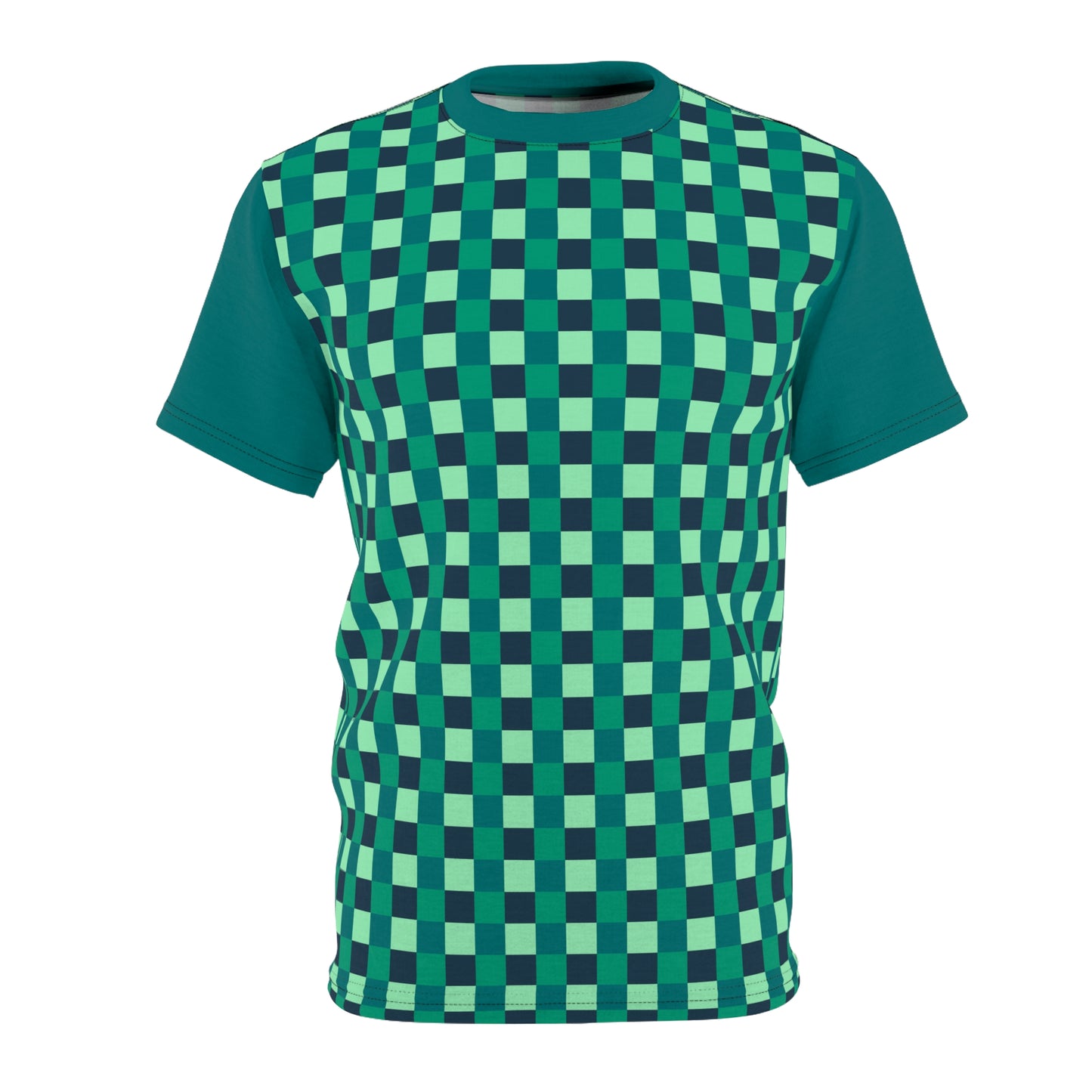 Already Coolest Check Unisex Cut & Sew Tee