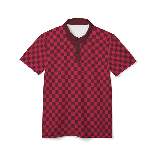 Phase One Check Unisex Polo Shirt