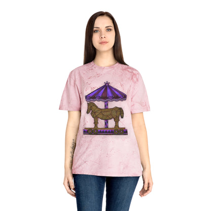 Trojan Carousel Unisex Color Blast T-Shirt