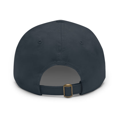 Brand New Leather Patch Hat