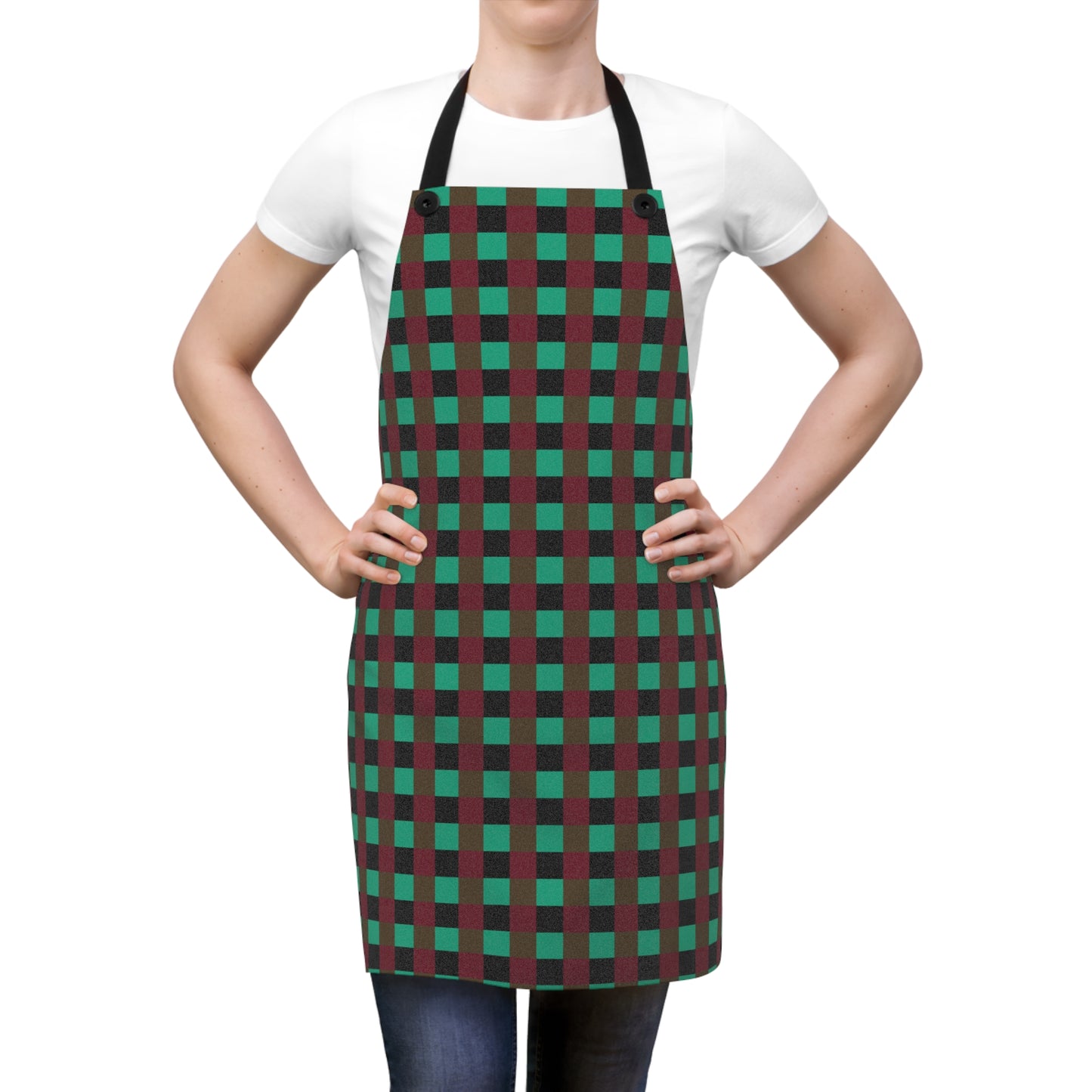 Holidaze Check Apron