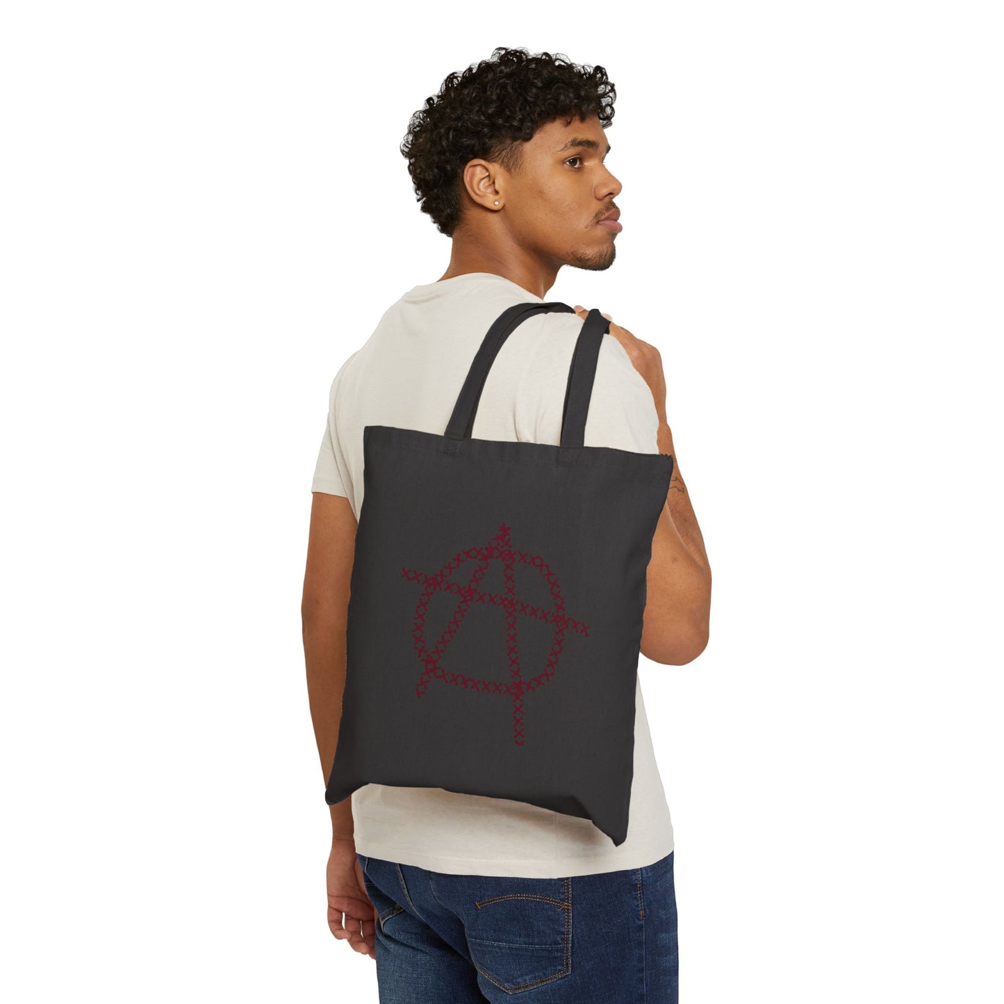 A is For Abbreviation Cotton Canvas Tote Bag