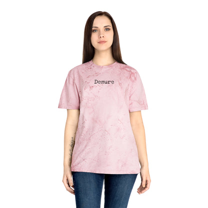 Demure Unisex Color Blast T-Shirt