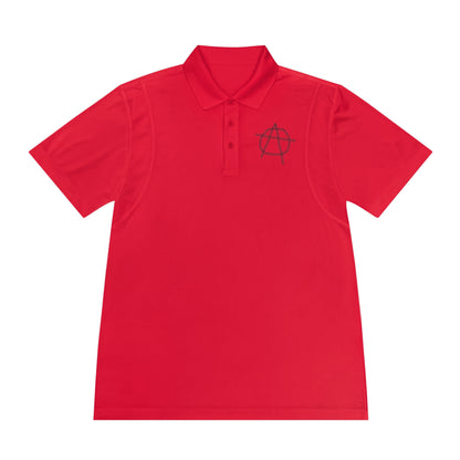 A is For Abbreviation Men's Sport Polo Shirt