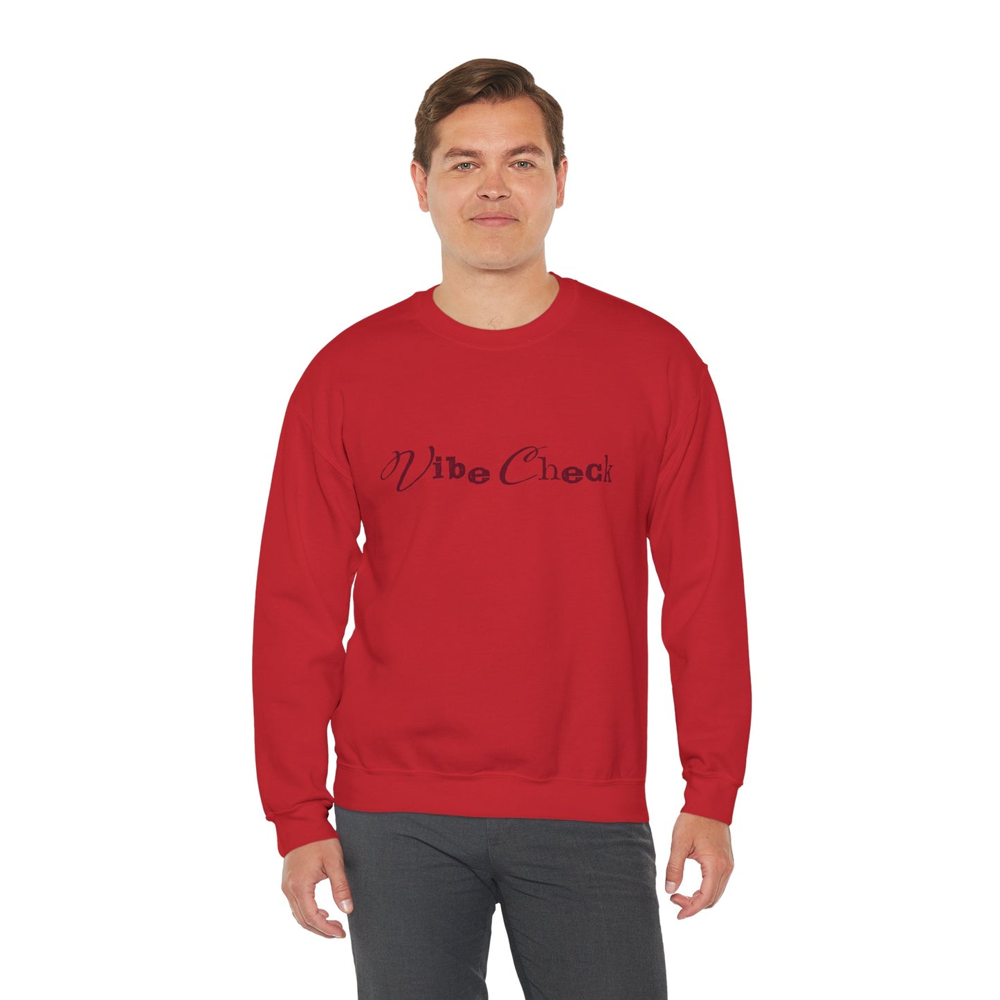 Vibe Check Unisex Heavy Blend™ Crewneck Sweatshirt