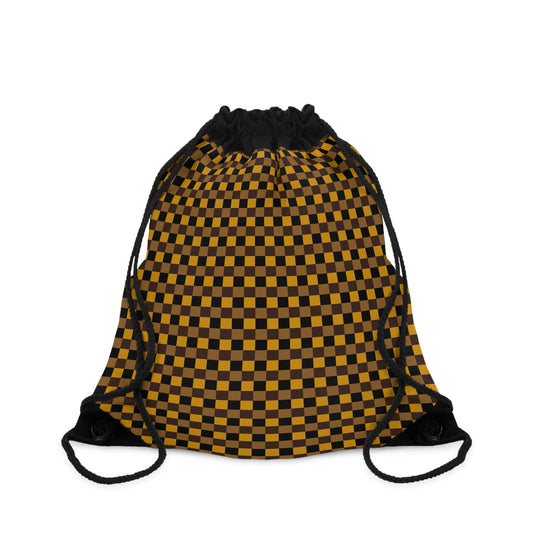 CHEM Check Drawstring Bag