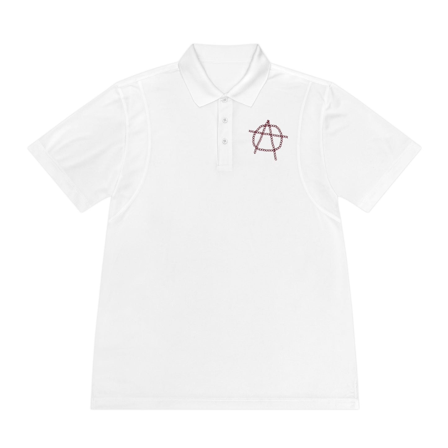 A is For Abbreviation Men's Sport Polo Shirt